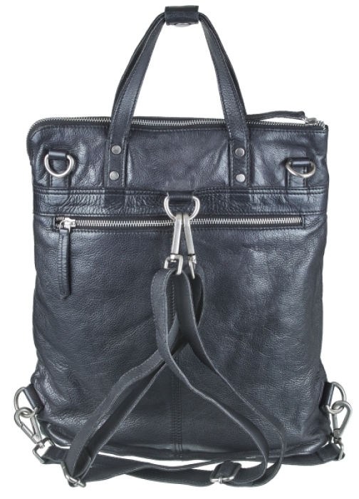 SHOPPER BACKPACK BLACK Rucksacktasche